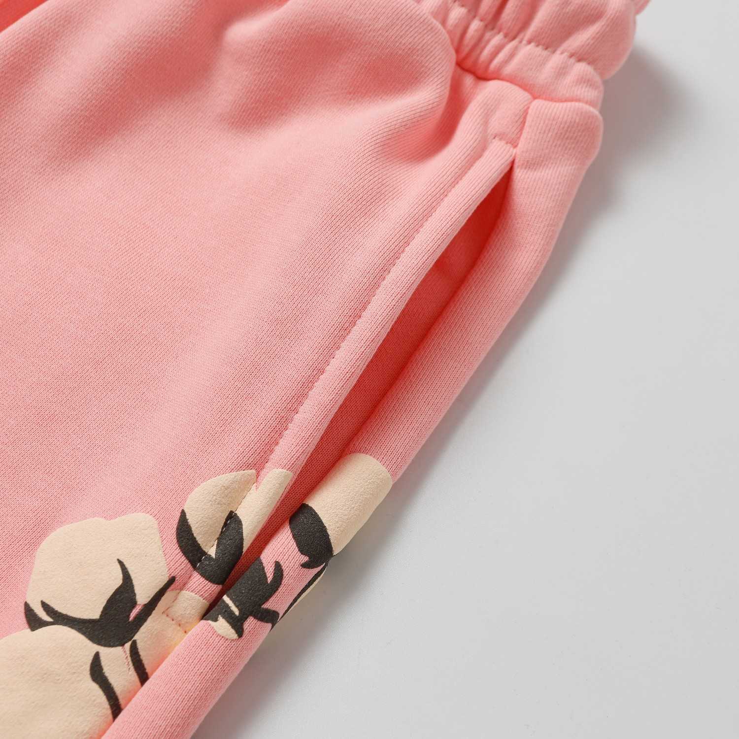 Denim Tears Cactus Tears Wreath Sweatpants Pink - EUR FASHION