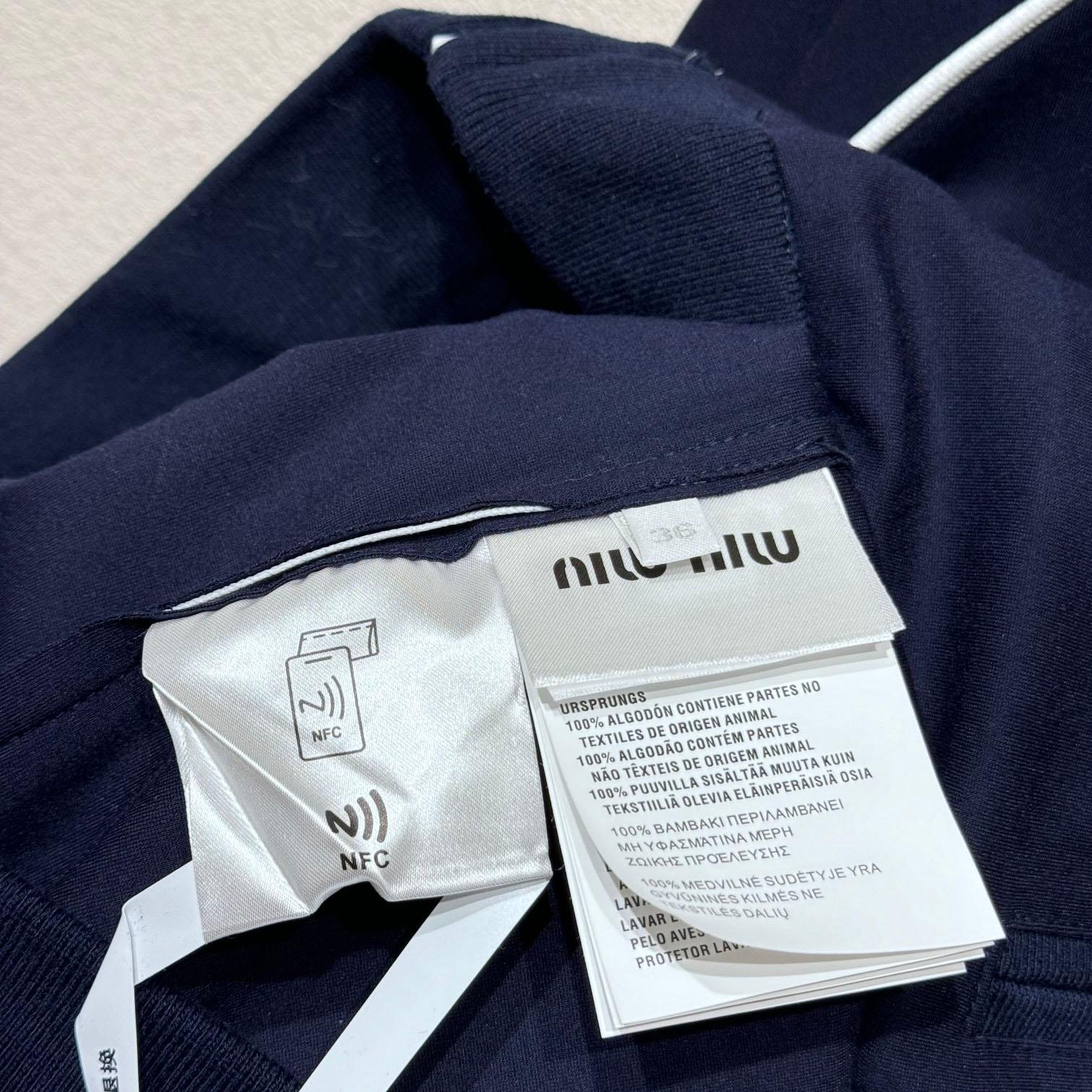 Miu Miu Logo Track Jacket - EUR FASHION