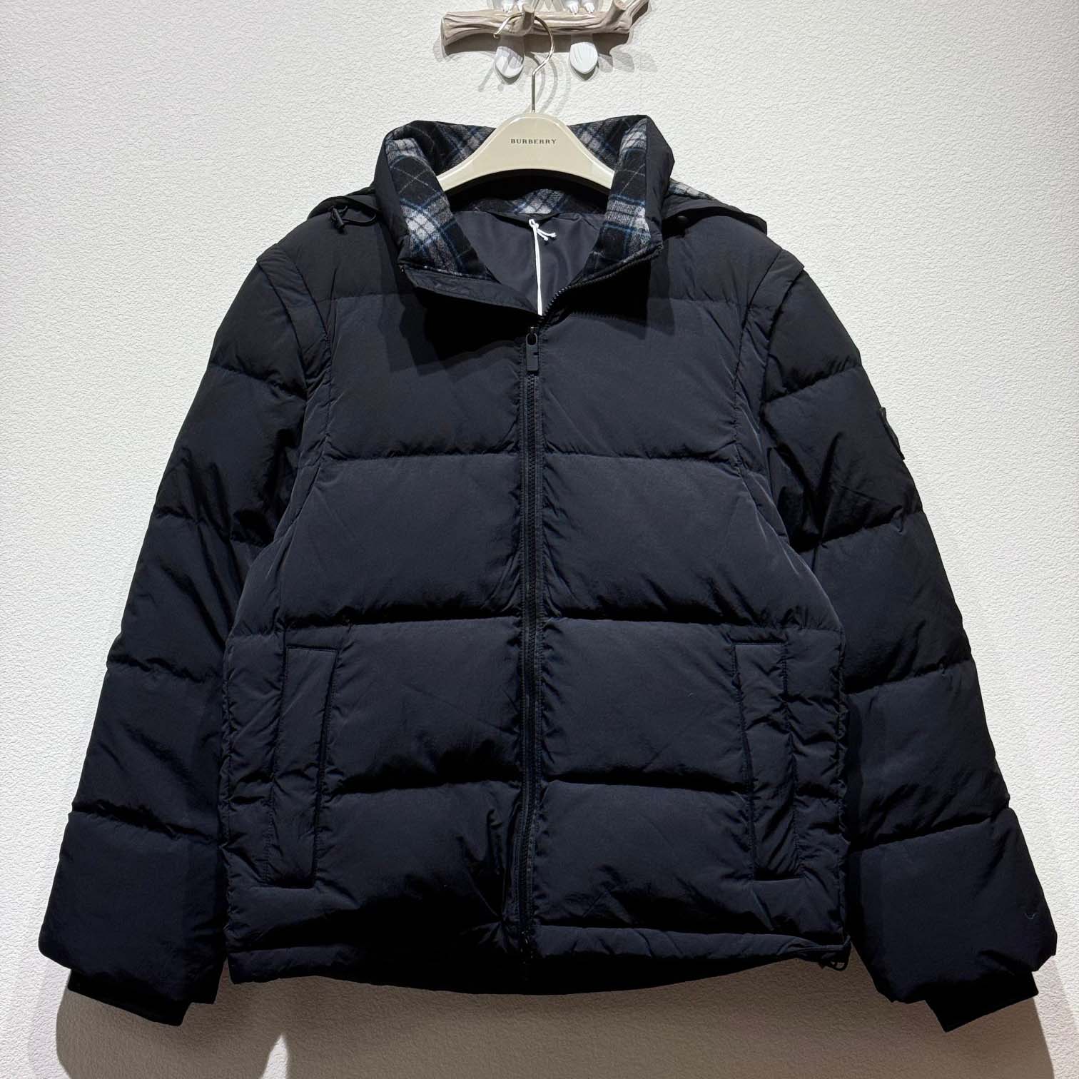 Burberry Detachable Sleeve Nylon Bideford Puffer Jacket - EUR FASHION