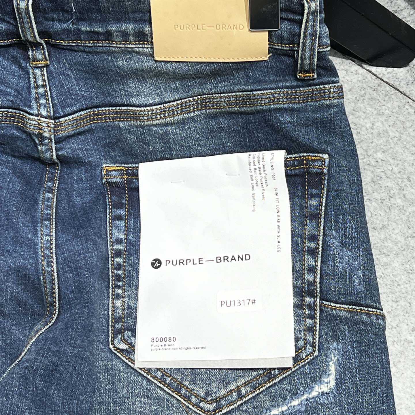 Purple-Brand Jeans   PU1317 - EUR FASHION