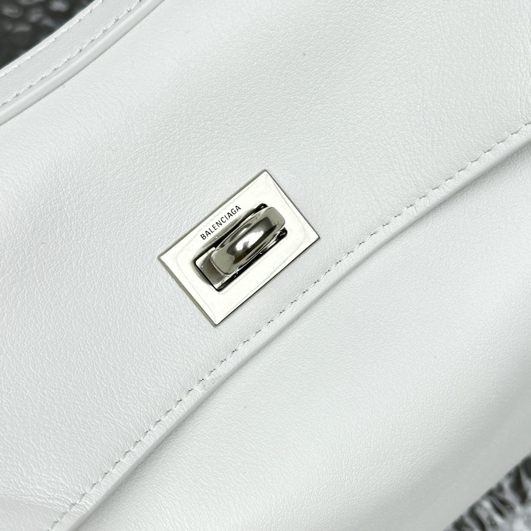 Balenciaga Rodeo Mini Handbag In White - EUR FASHION