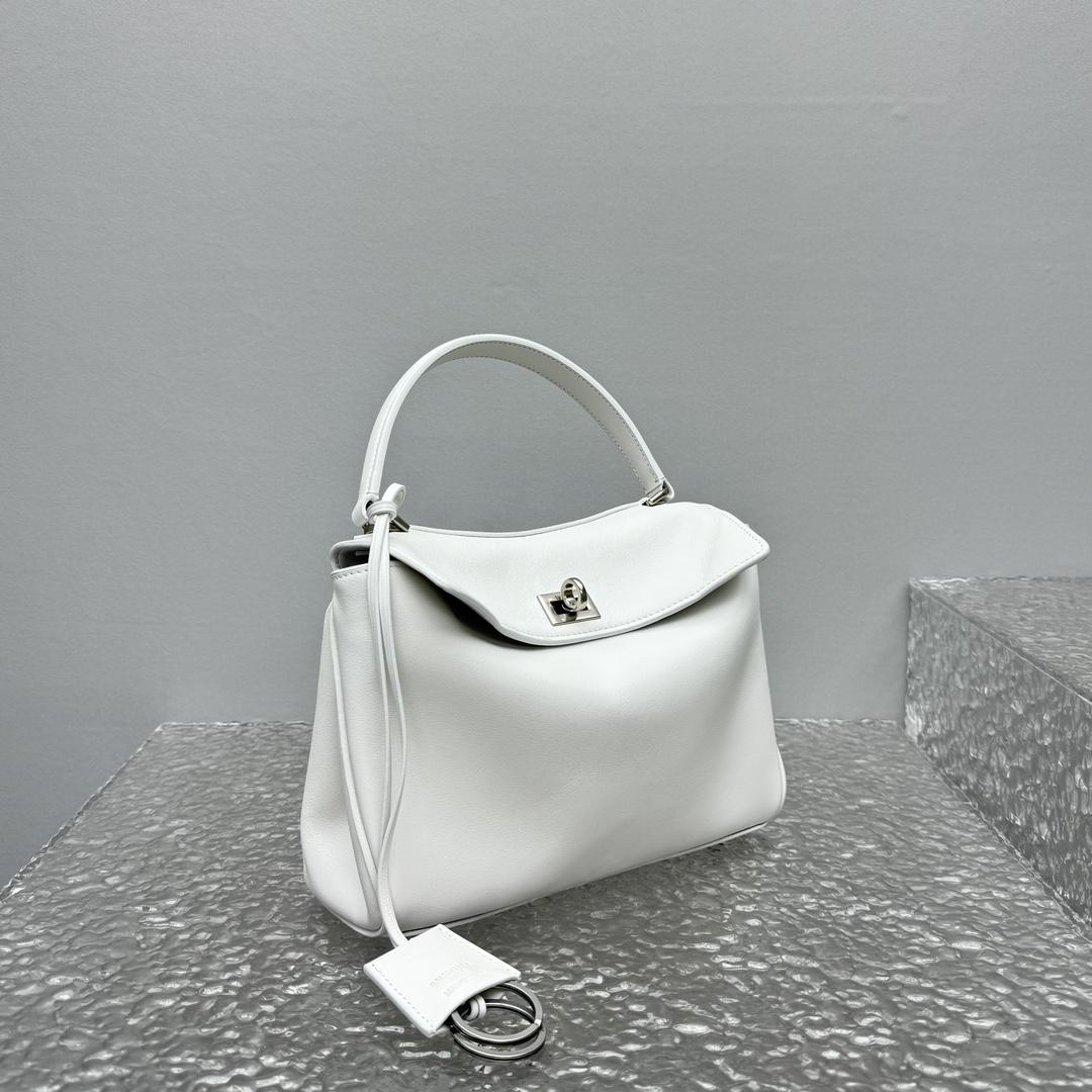 Balenciaga Rodeo Mini Handbag In White - EUR FASHION