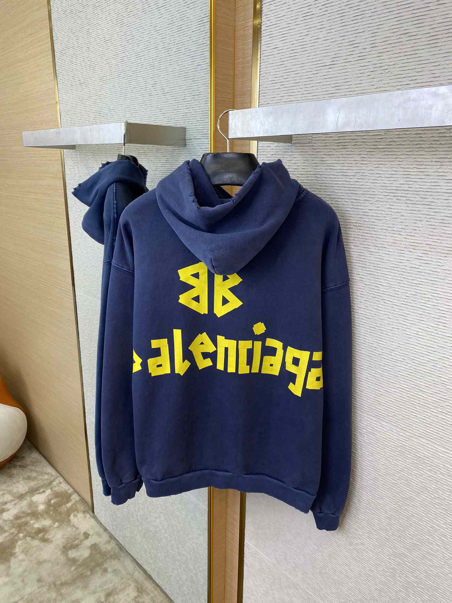Balenciaga Faded Tape Type hoodie - EUR FASHION