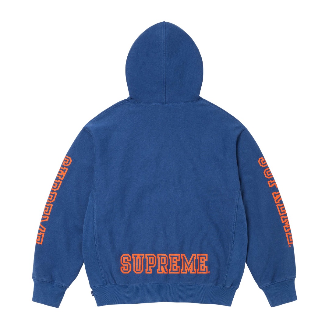 Supreme Collegiate Sleeve Hooded Sweatshirt  - EUR FASHION