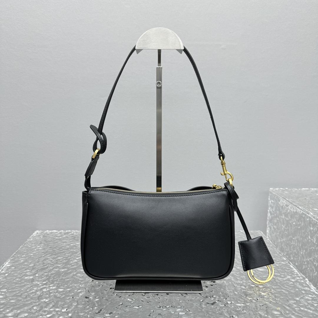 Balenciaga Rodeo Sling Pochette In Black - EUR FASHION