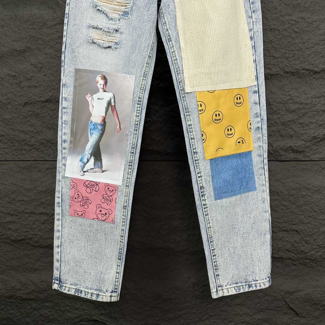 Japanese Brand × Streetwear × Vintage jeans Patch Design Pants - EUR FASHION