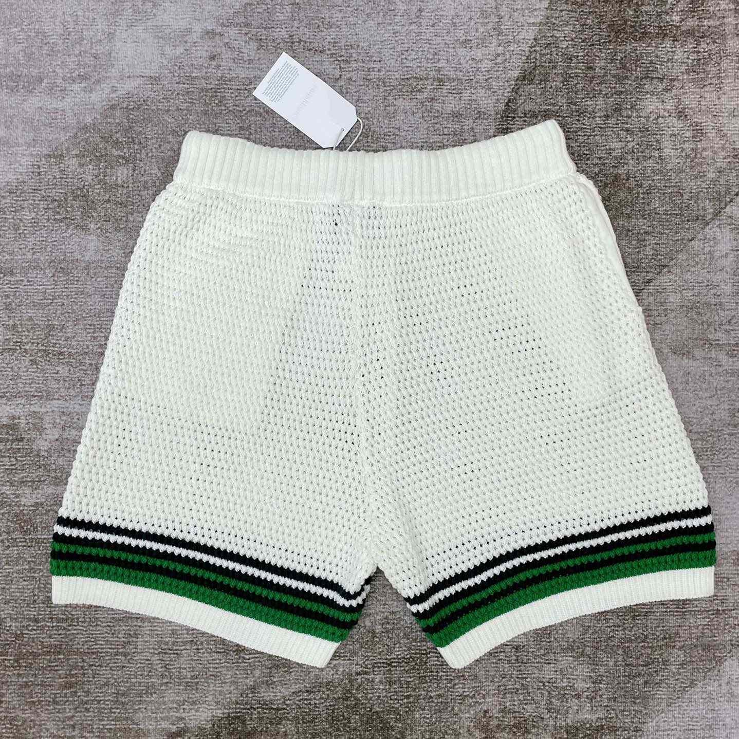 Casablanca Tennis Crochet-knit Shorts   m001 - EUR FASHION