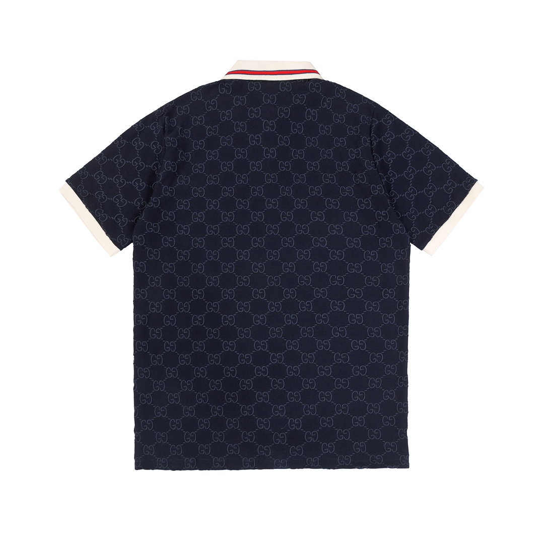 Gucci Cotton polo shirt with GG Embroidery - EUR FASHION
