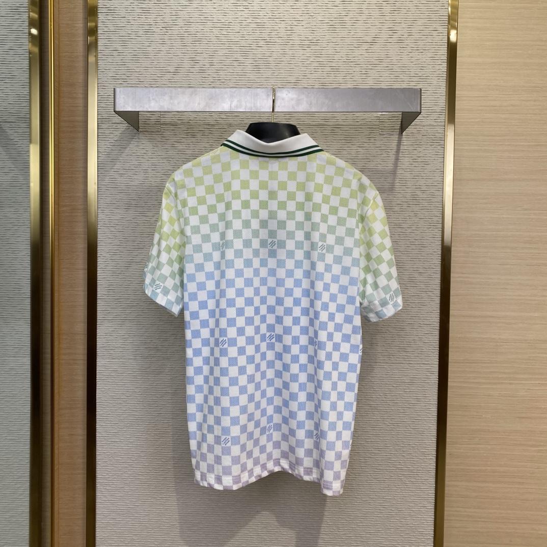 Louis Vuitton Damier Polo Shirt - EUR FASHION