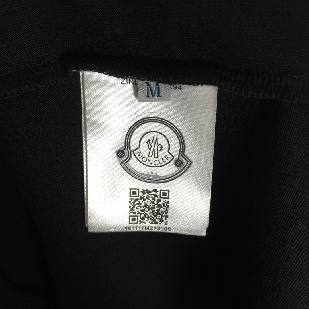 Moncler Logo Cotton T-shirt - EUR FASHION