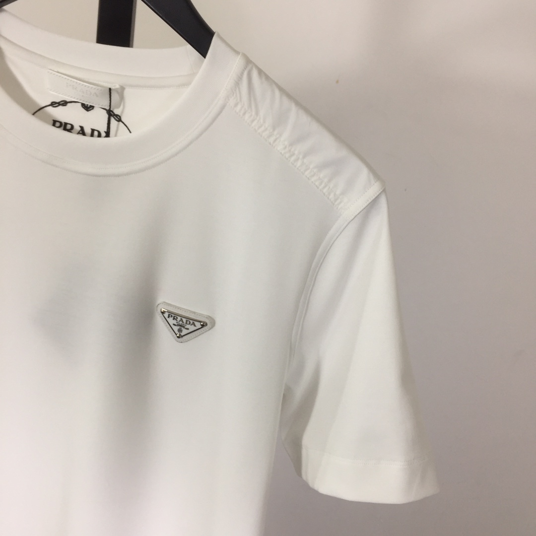 Prada Cotton T-Shirt - EUR FASHION