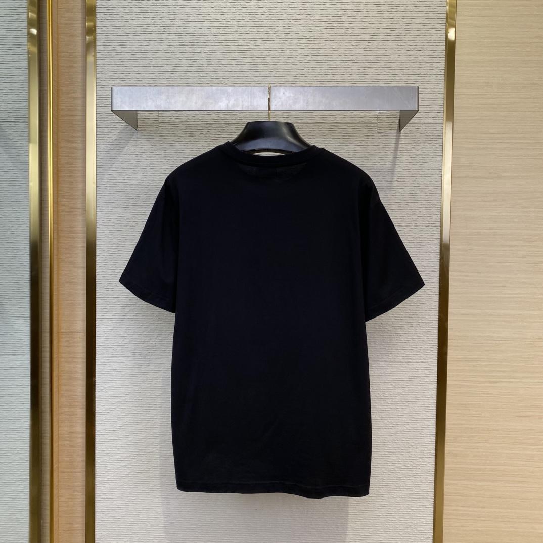 Celine Loose T-shirt In Cotton Jersey - EUR FASHION
