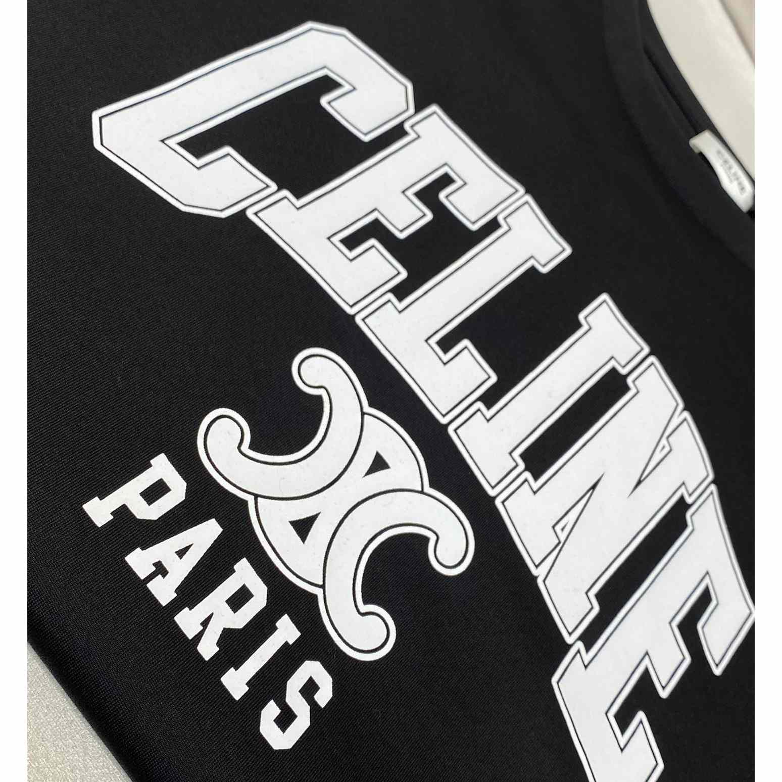 Celine Loose T-shirt In Cotton Jersey - EUR FASHION
