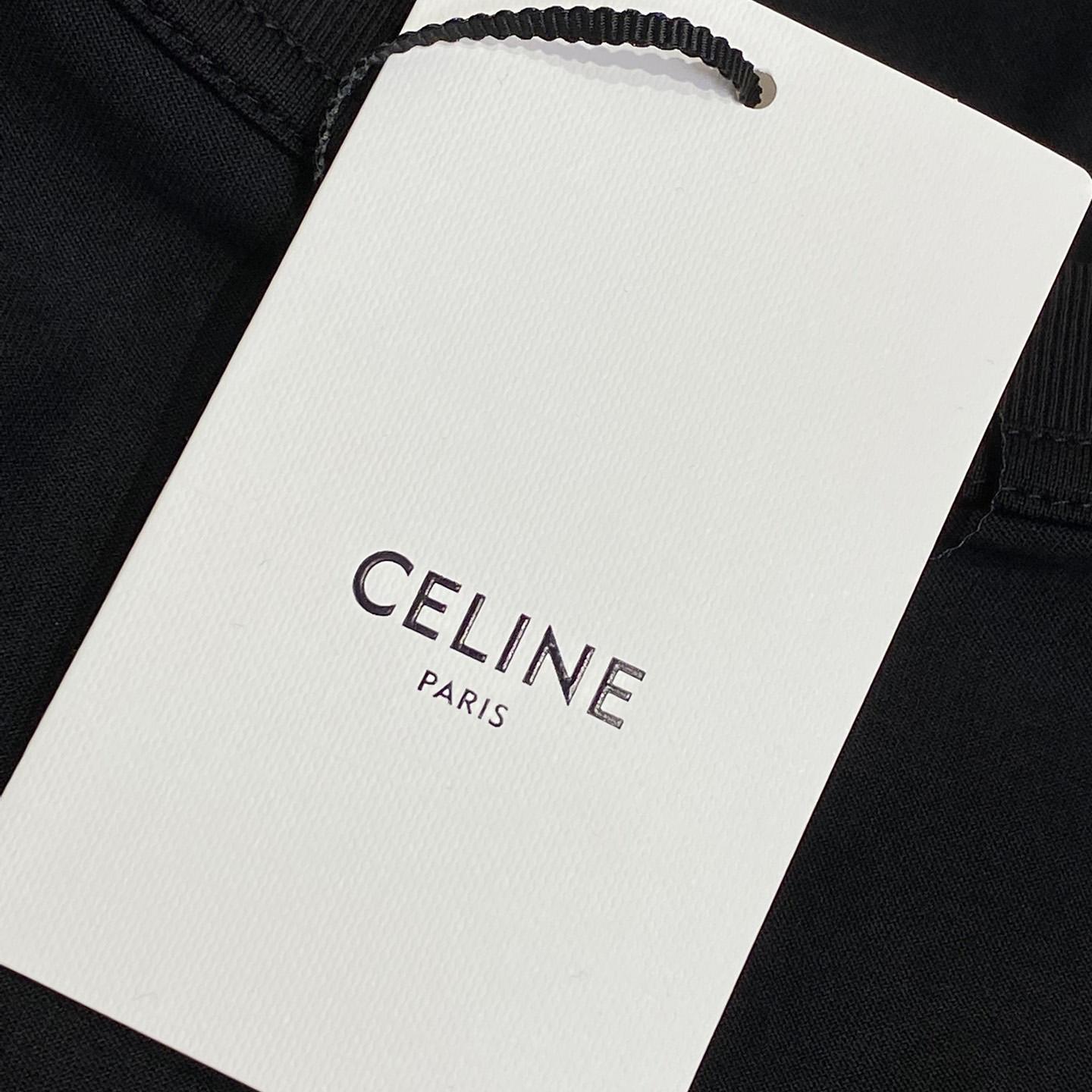 Celine Loose T-shirt In Cotton Jersey - EUR FASHION