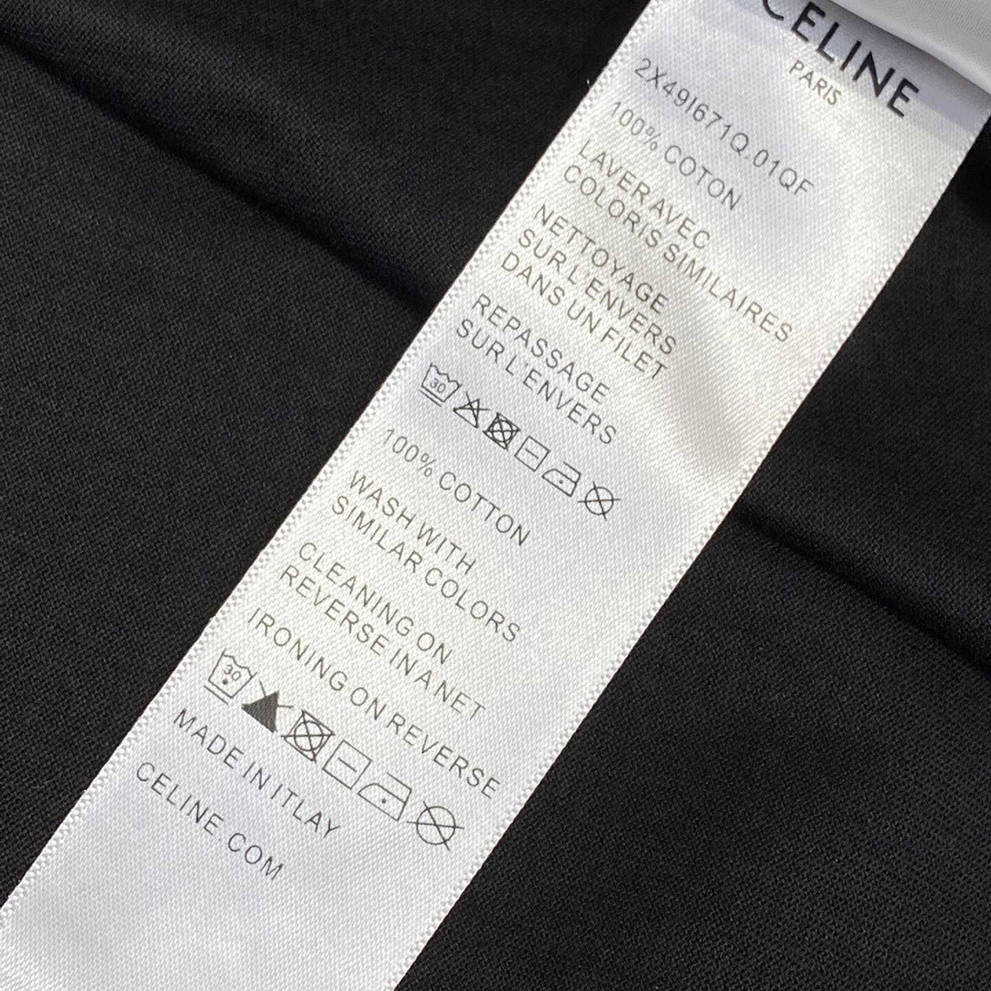 Celine Loose T-shirt In Cotton Jersey - EUR FASHION