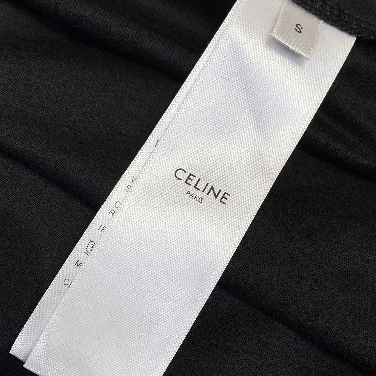 Celine Loose T-shirt In Cotton Jersey - EUR FASHION
