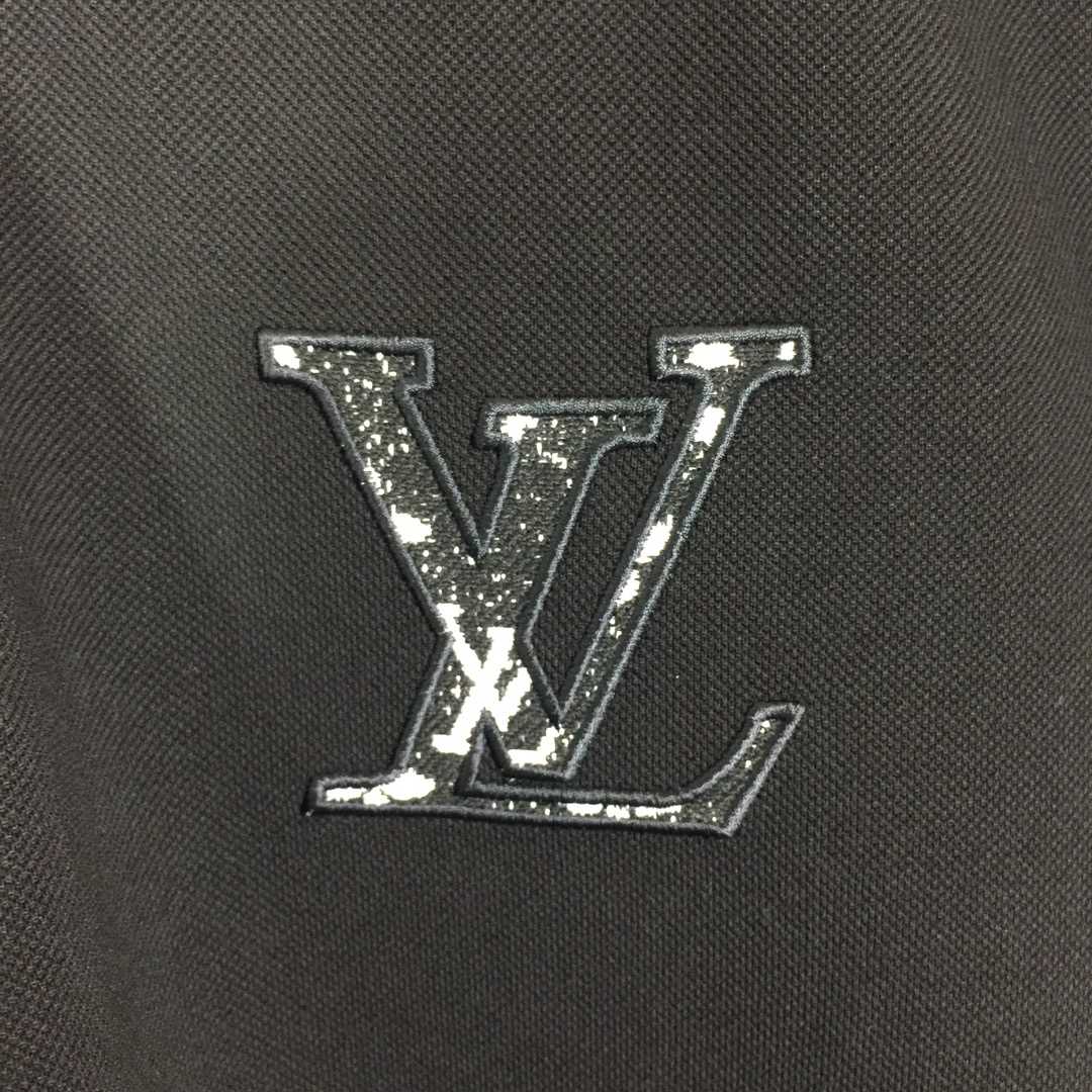 Louis Vuitton Short-Sleeved Cotton Polo Shirt    - EUR FASHION