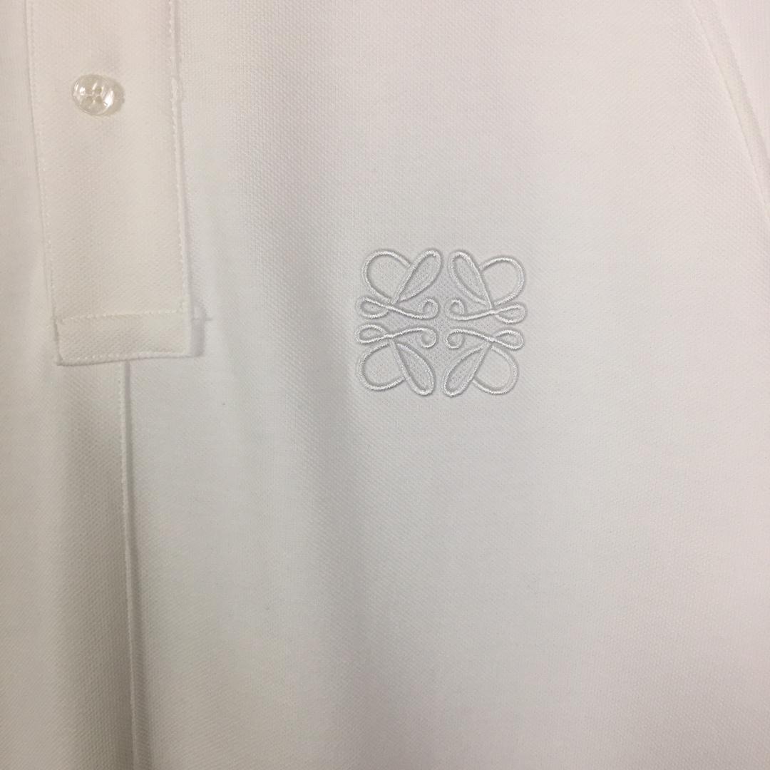 Loewe Logo Cotton Polo Shirt - EUR FASHION
