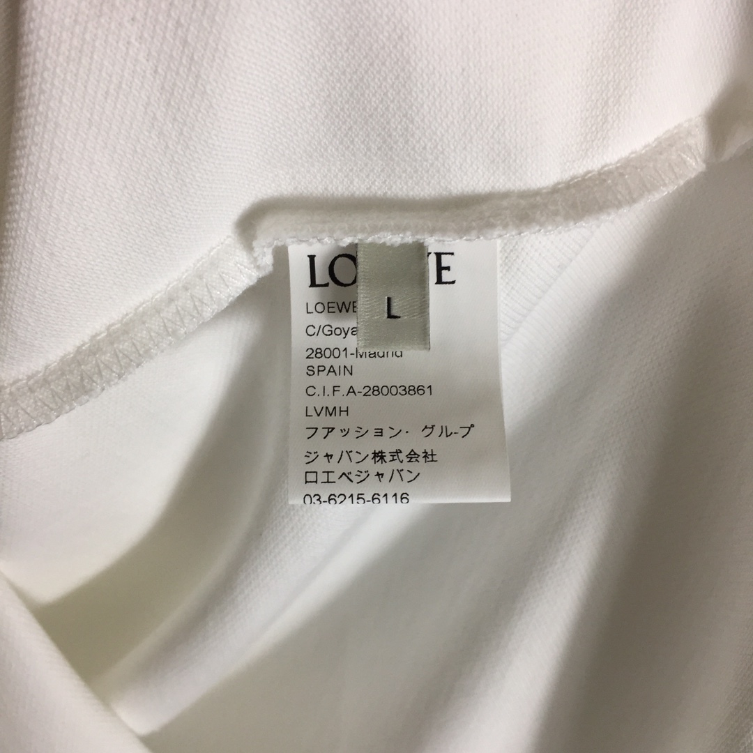 Loewe Logo Cotton Polo Shirt - EUR FASHION