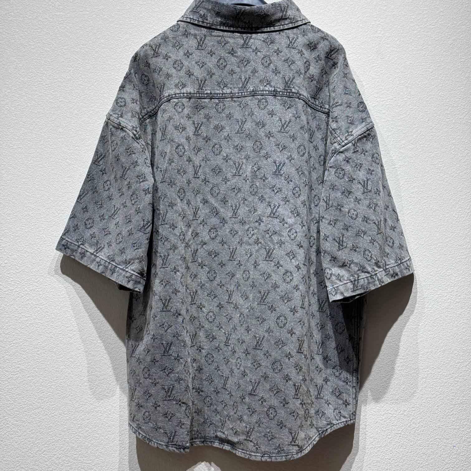 Louis Vuitton Monogram Short-Sleeved Shirt    - EUR FASHION