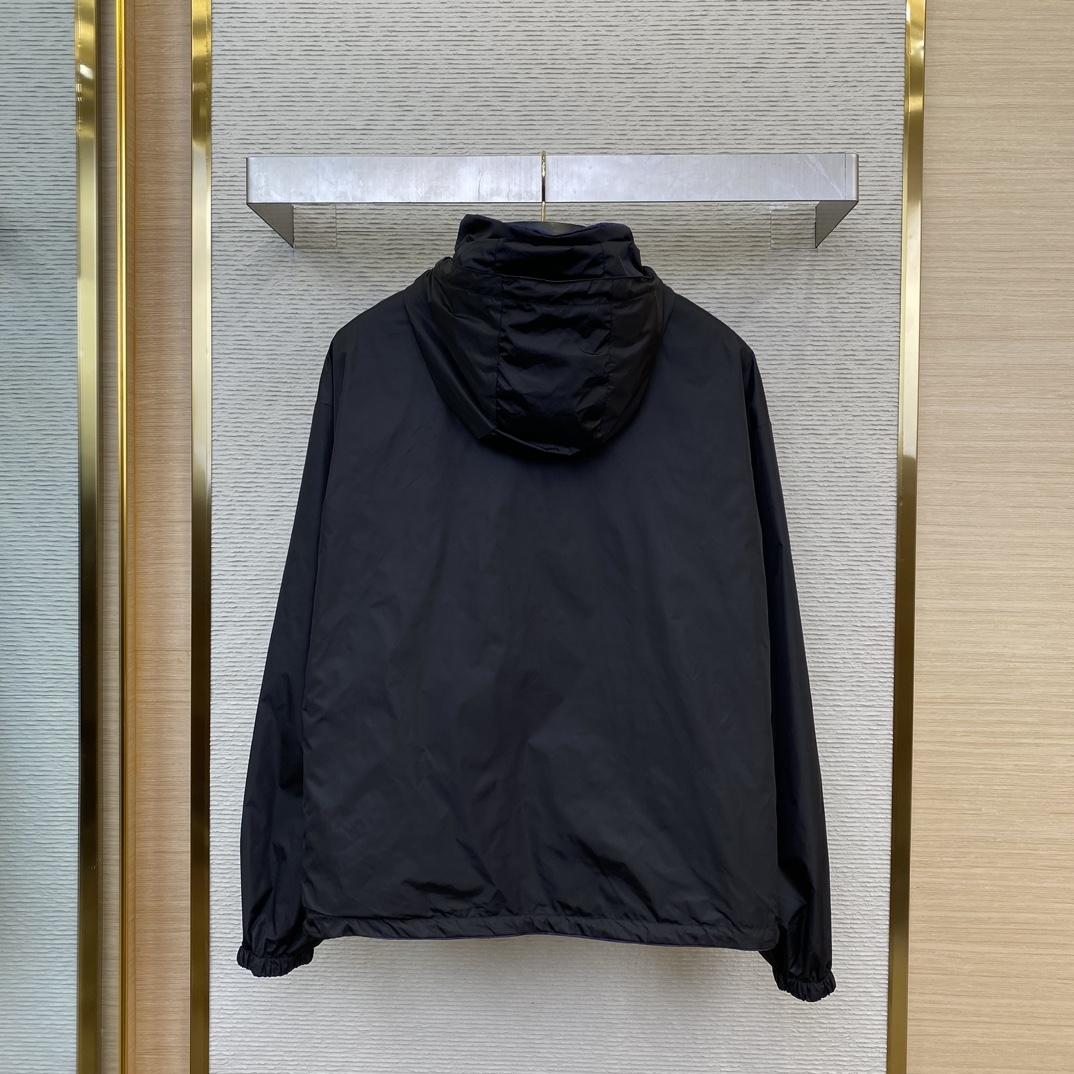 Prada Re-Nylon Reversible Hooded Jacket - EUR FASHION