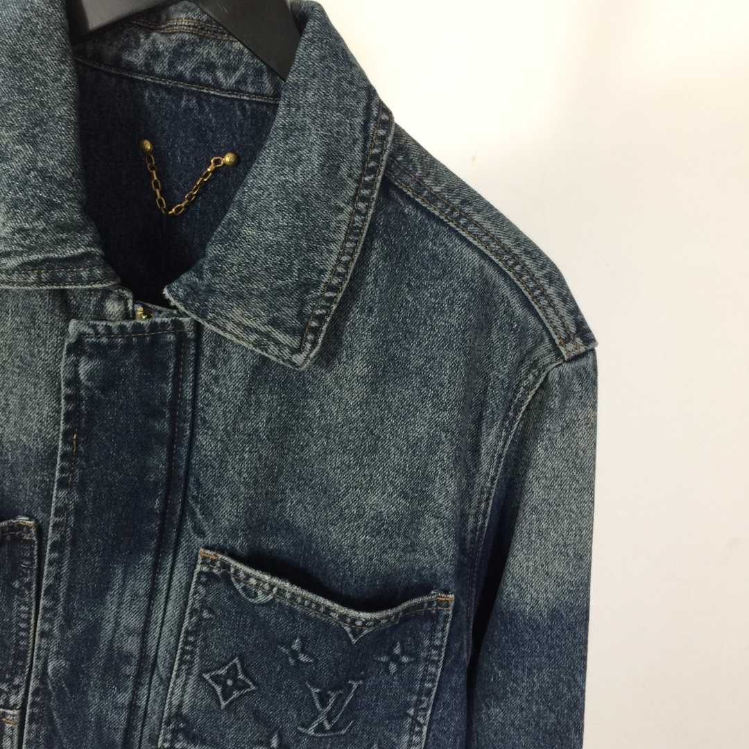 Louis Vuitton Monogram Light Denim Jacket - EUR FASHION