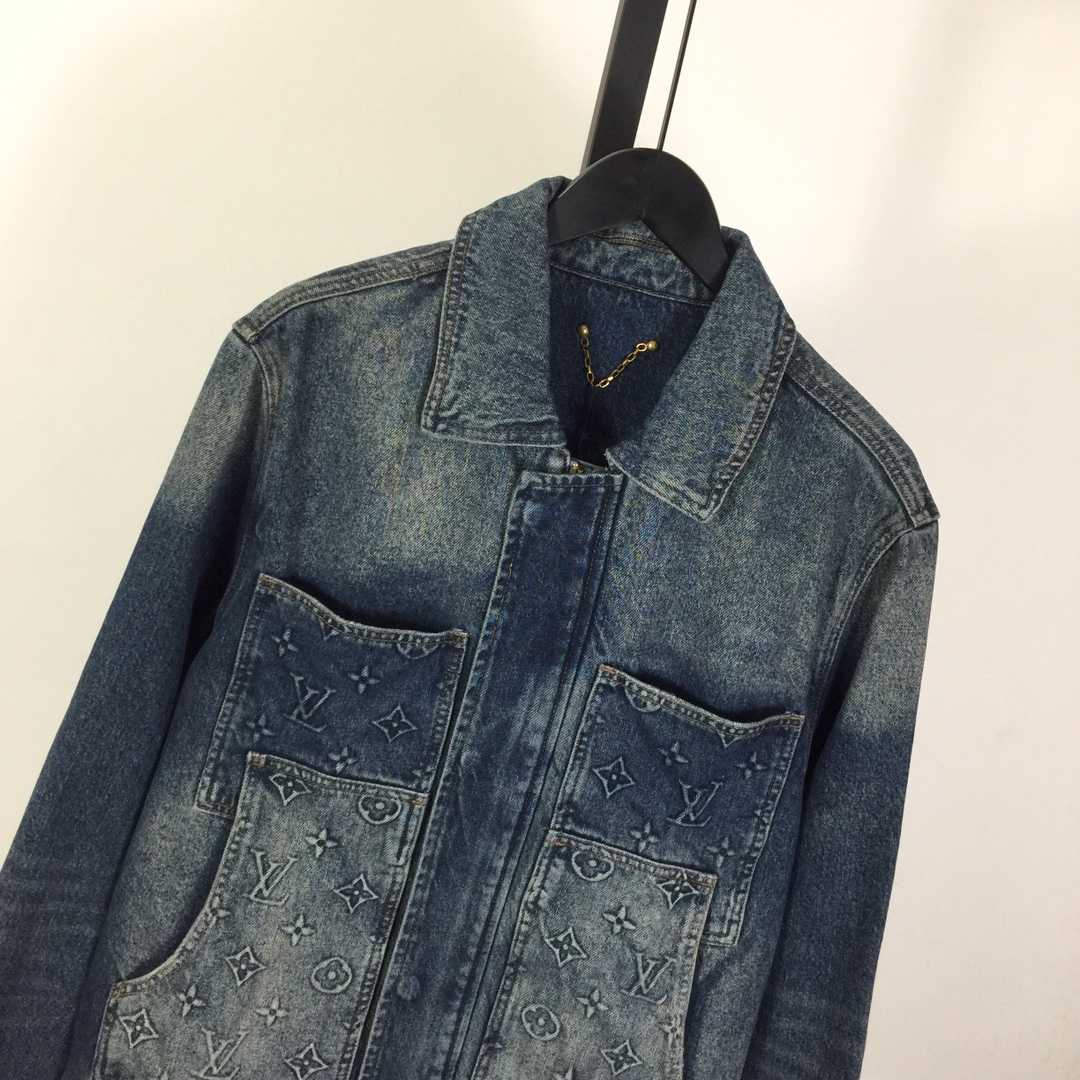 Louis Vuitton Monogram Light Denim Jacket - EUR FASHION