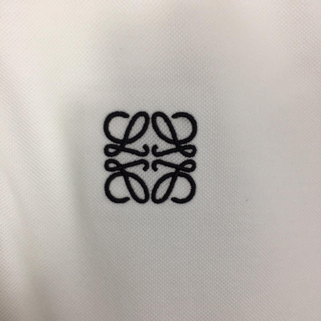 Loewe Logo Cotton Polo Shirt - EUR FASHION