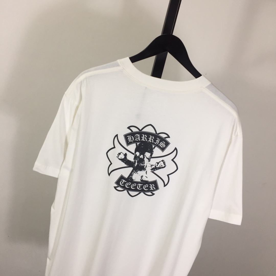 Chrome Hearts Cotton T-Shirt - EUR FASHION