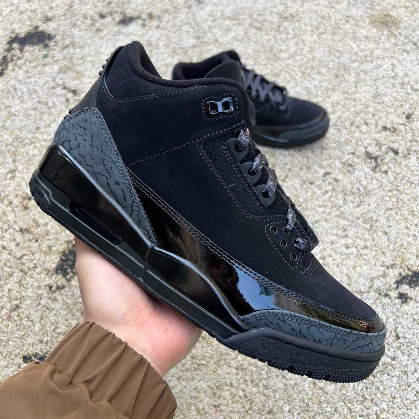 Air Jordan 3 “Black Cat” Basketball Shoes    CT8532-001 - EUR FASHION