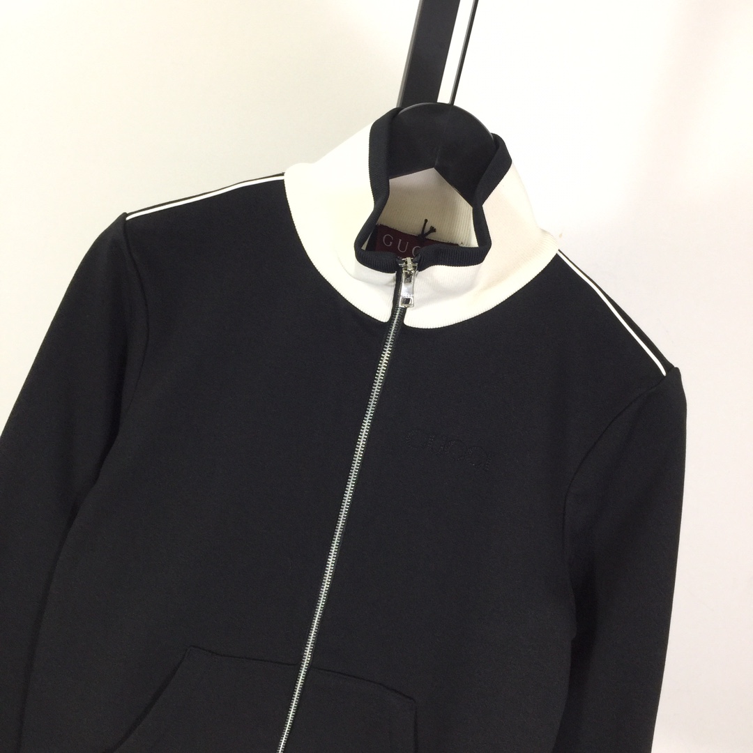 Gucci Cotton Fleece Zip Jacket & Jogging Pant - EUR FASHION