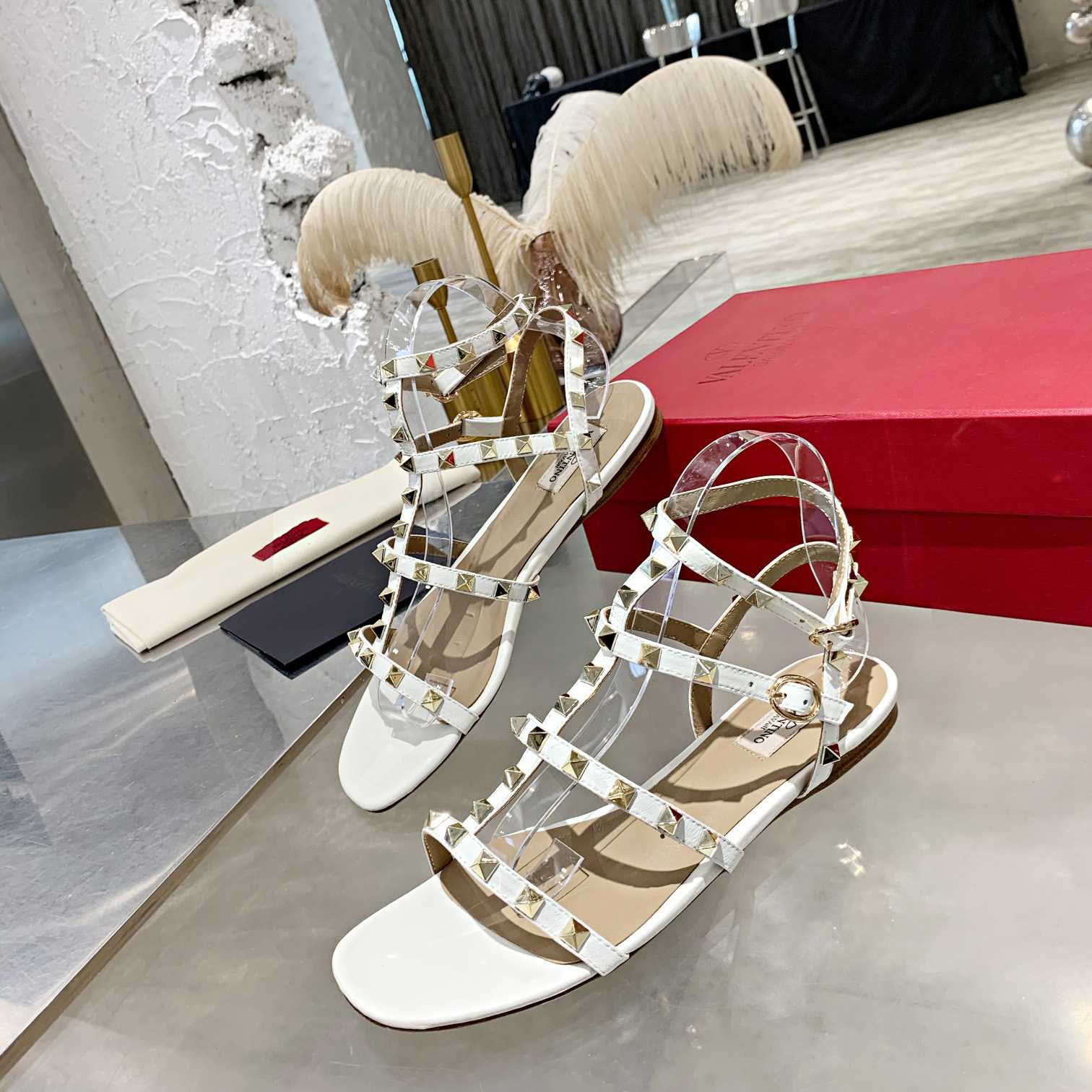 Valenti Garavani Rockstud Caged-straps Sandals - EUR FASHION