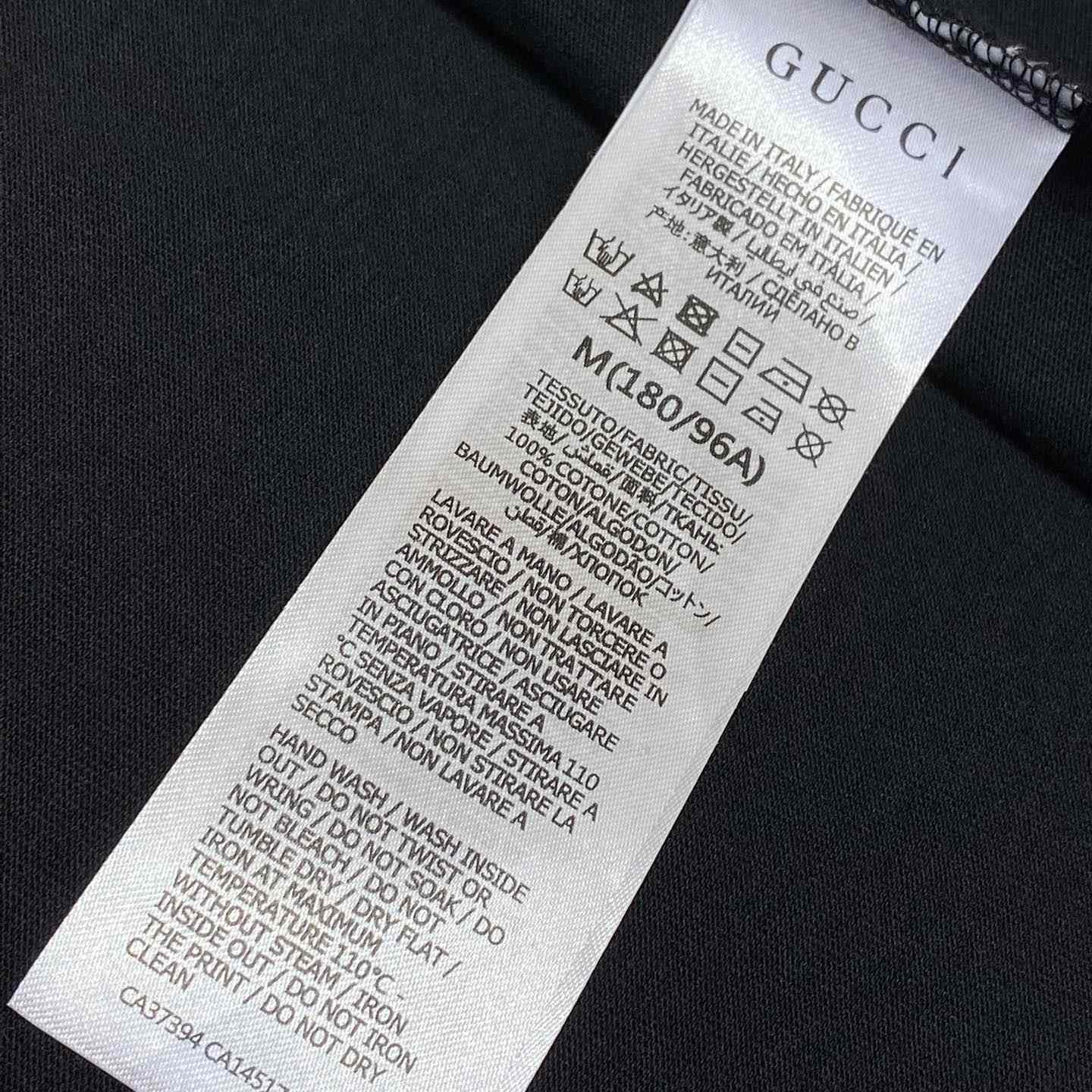 Gucci Embroidered Cotton Jersey T-shirt - EUR FASHION
