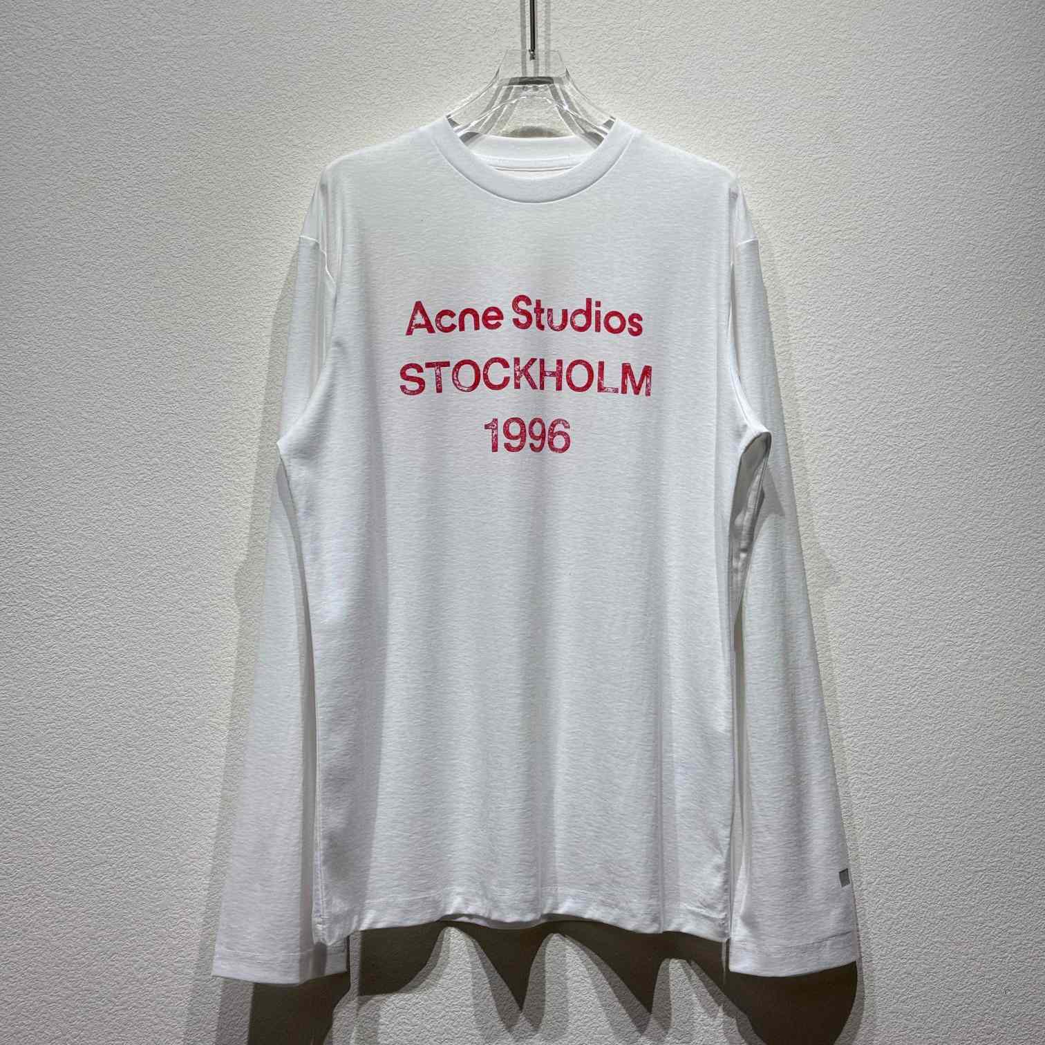 Acne Studios Edden 1996 Long Sleeve T-Shirt - EUR FASHION
