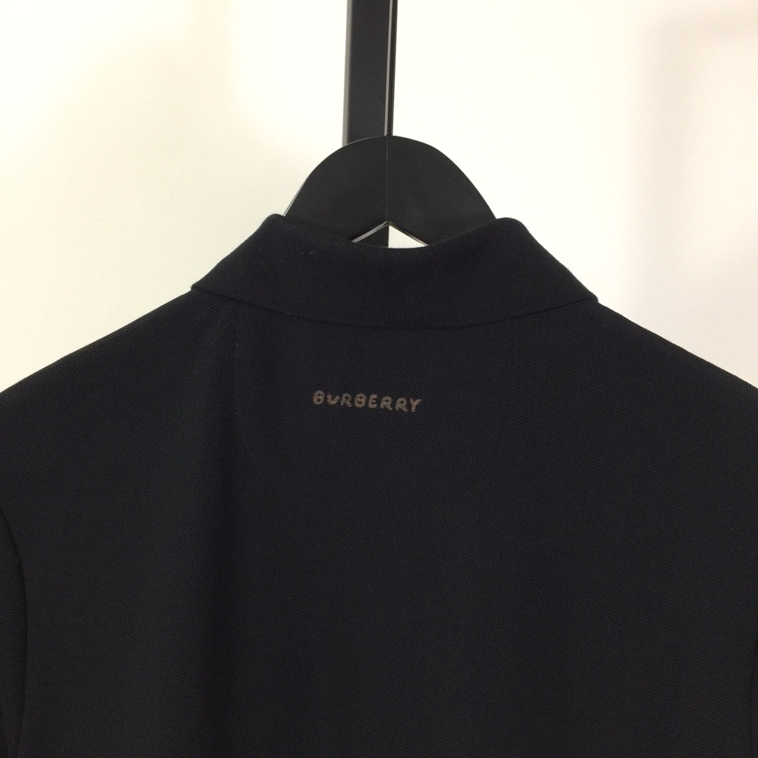 Burberry B Snake Cotton Polo Shirt - EUR FASHION