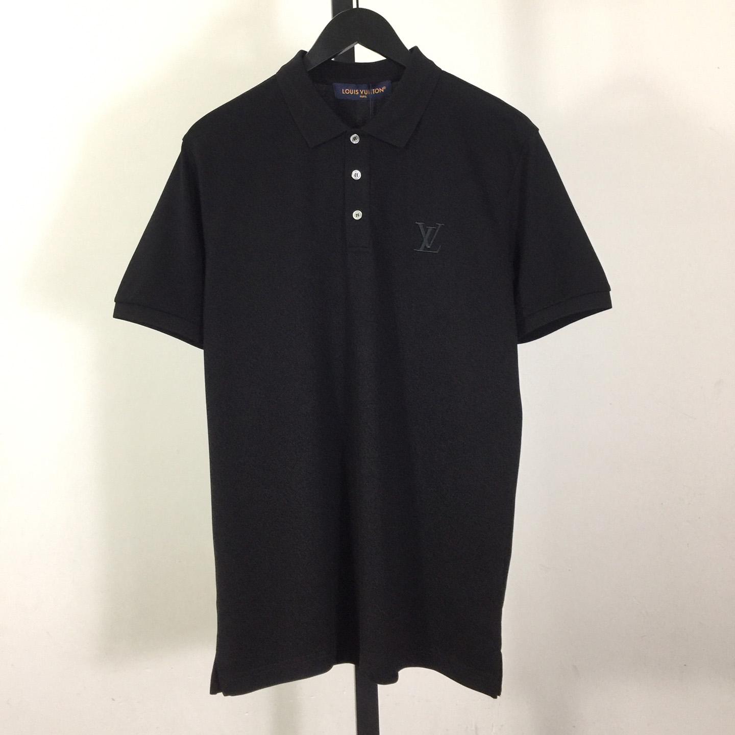 Louis Vuitton Short-Sleeved Cotton Polo Shirt    - EUR FASHION