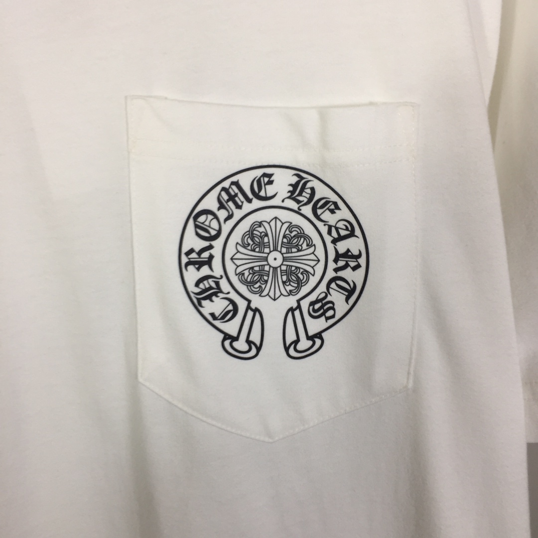 Chrome Hearts Cotton T-Shirt - EUR FASHION