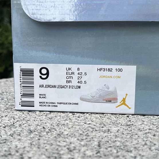 Jordan Legacy 312 LoW WMNS CNY Sneaker     HF3182-100 - EUR FASHION