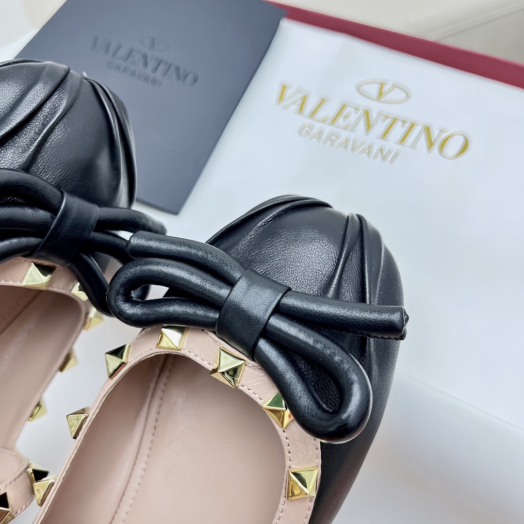 Valenti Rockstud Ballerinas - EUR FASHION