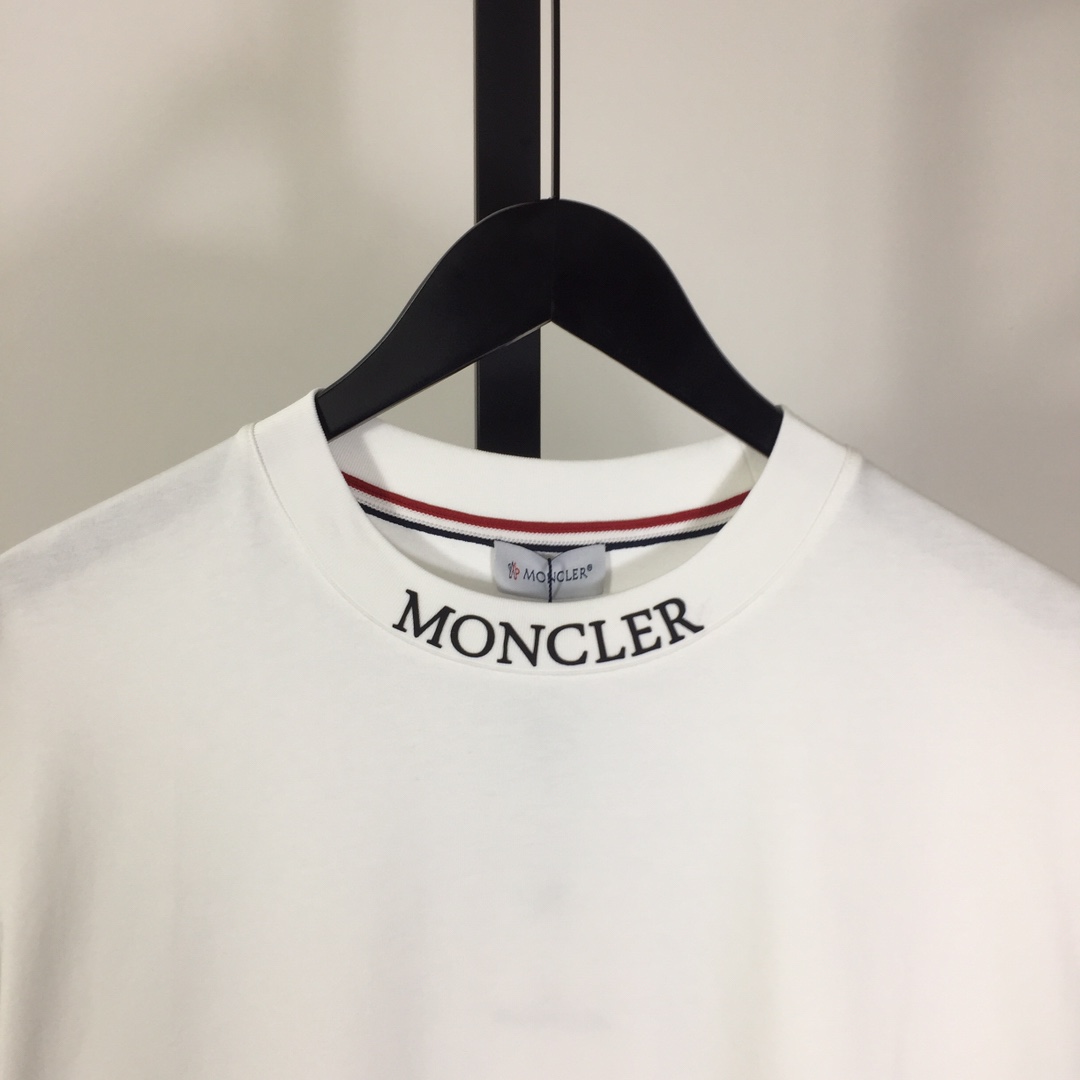 Moncler Logo Cotton T-shirt - EUR FASHION