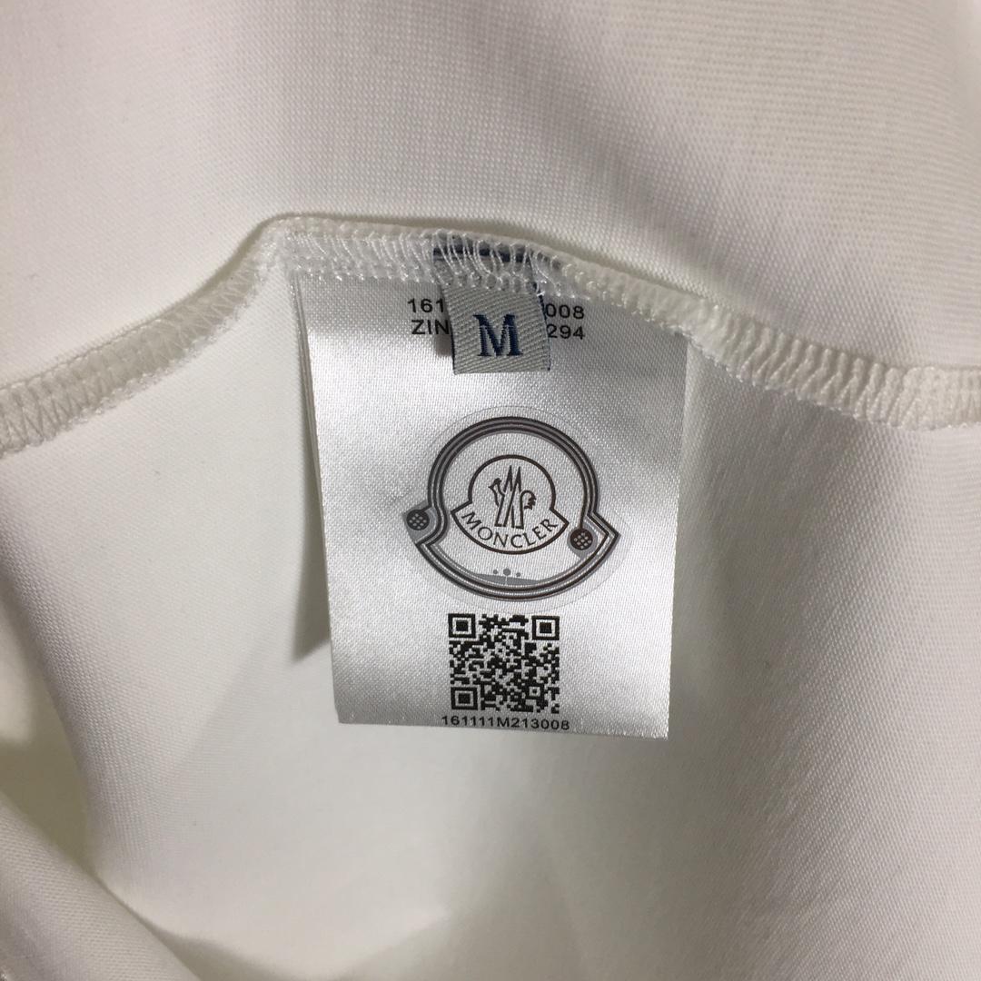 Moncler Logo Cotton T-shirt - EUR FASHION