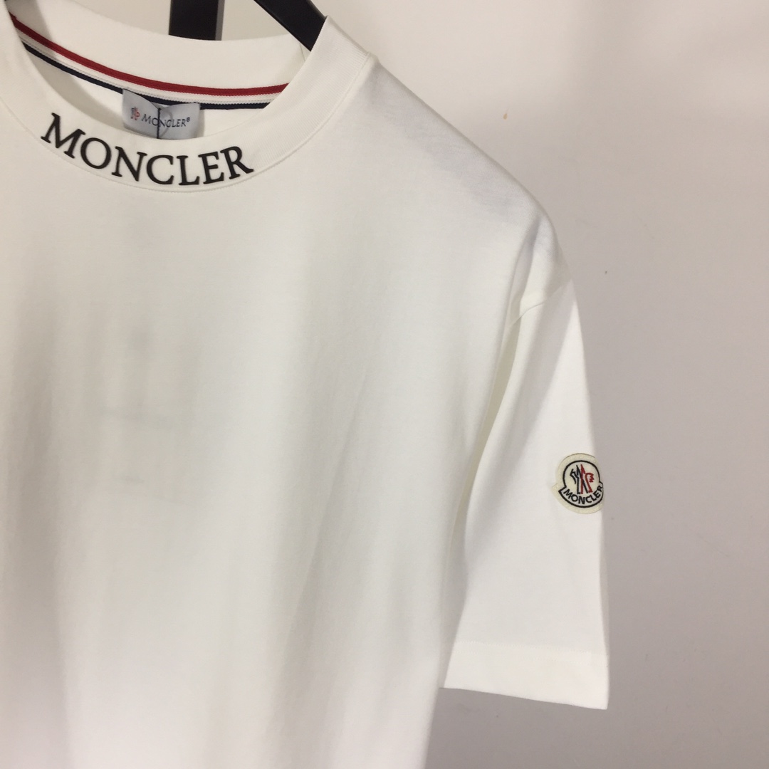 Moncler Logo Cotton T-shirt - EUR FASHION
