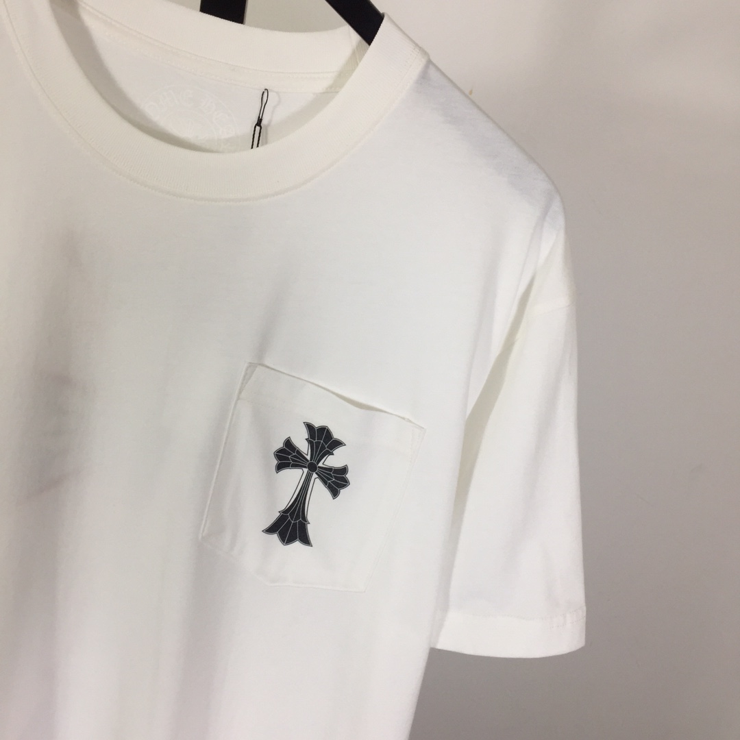 Chrome Hearts Cotton T-Shirt - EUR FASHION