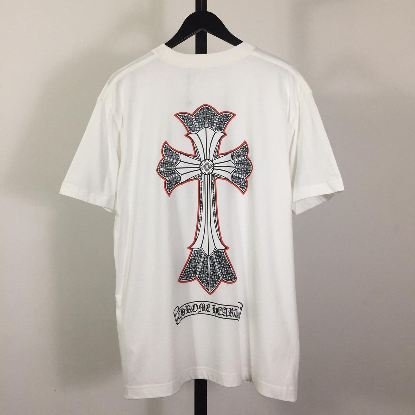 Chrome Hearts Cotton T-Shirt - EUR FASHION