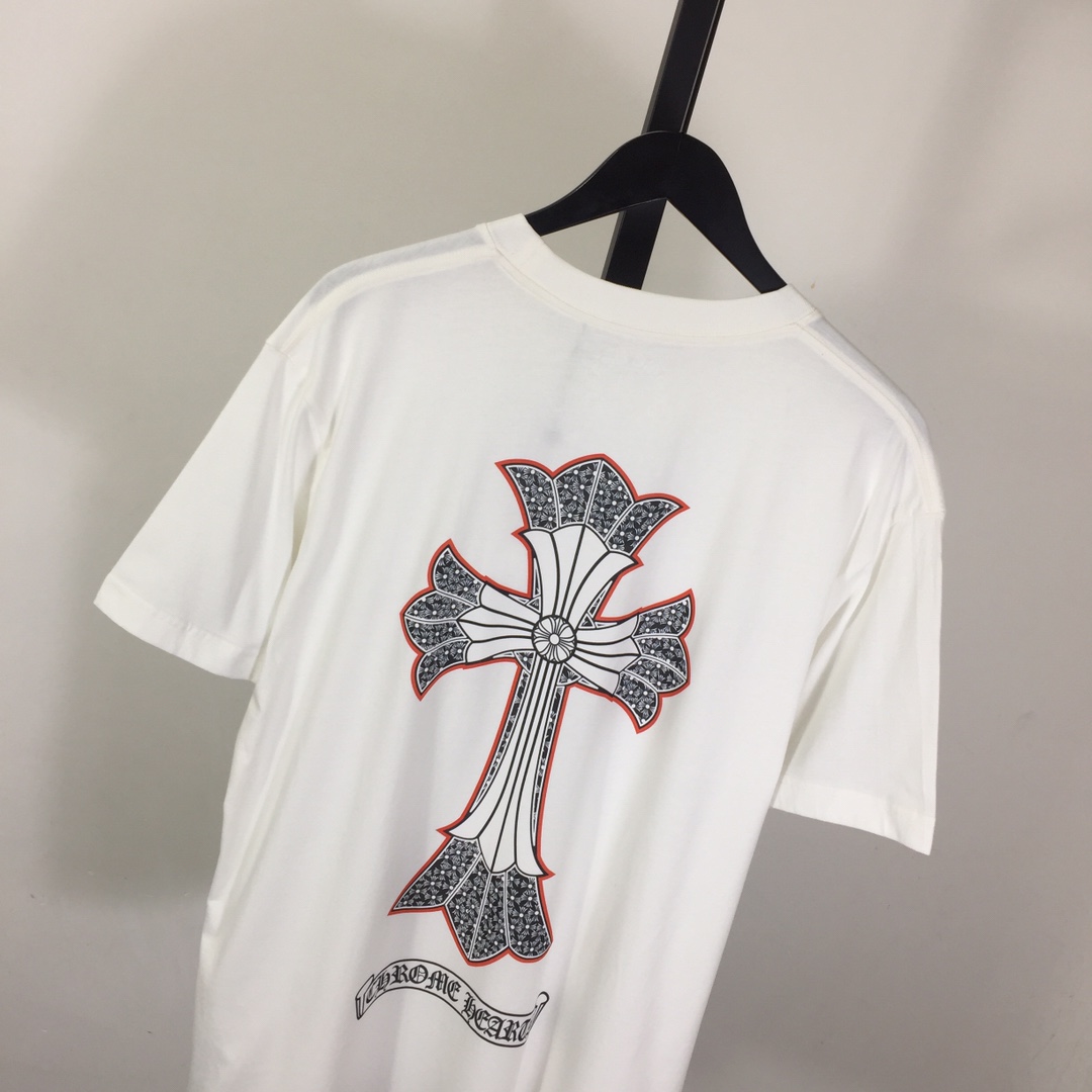 Chrome Hearts Cotton T-Shirt - EUR FASHION