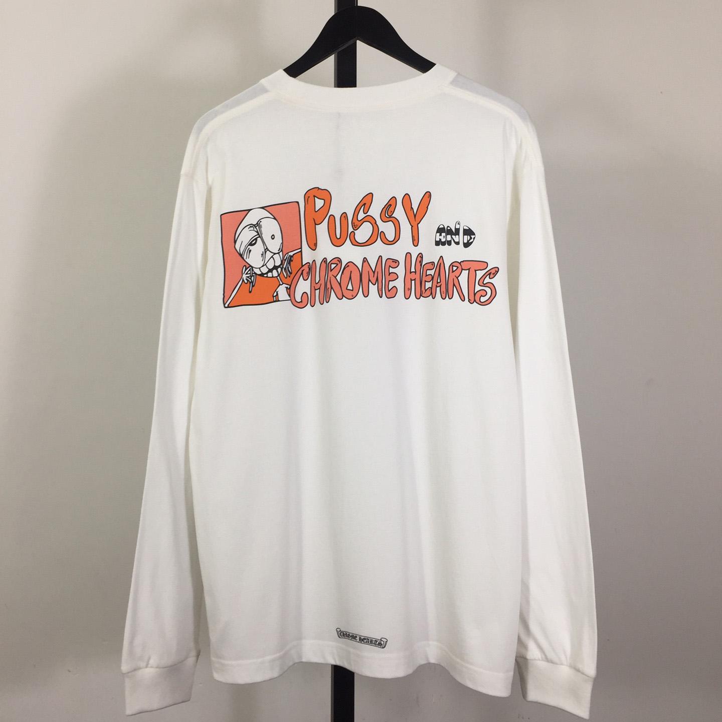 Chrome Hearts Long-sleeved Tee - EUR FASHION