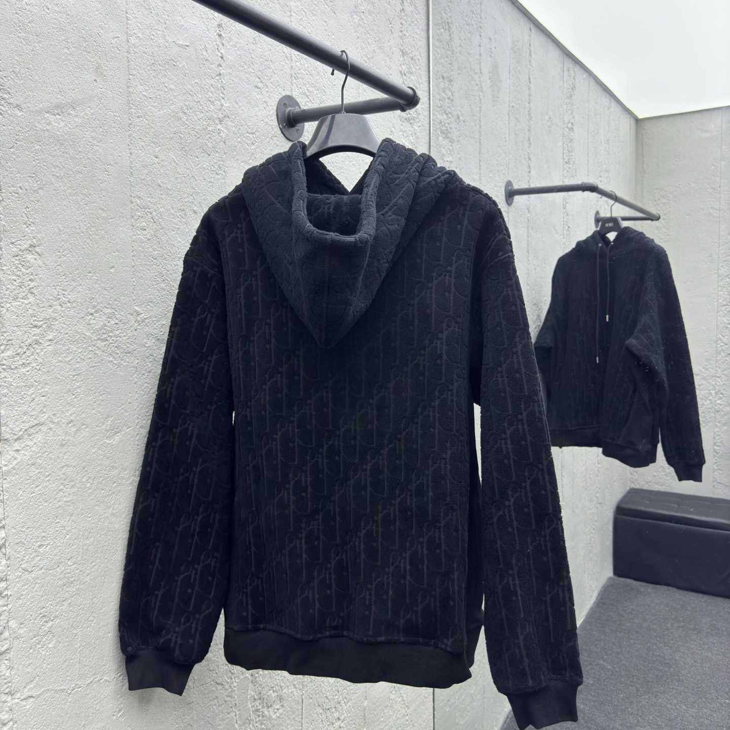 Dior Oblique Relaxed-Fit Hooded Sweatshirt  - EUR FASHION