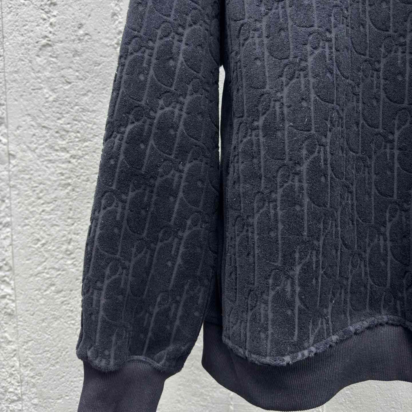 Dior Oblique Relaxed-Fit Hooded Sweatshirt  - EUR FASHION