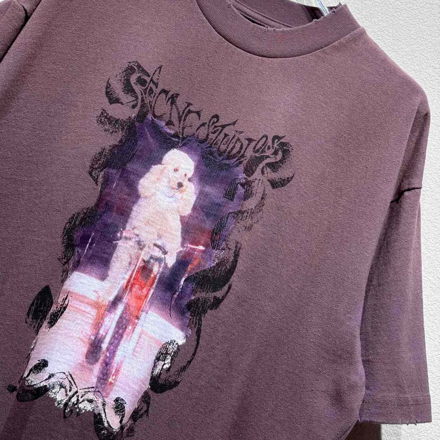 Acne Studios Layered Print T-shirt - EUR FASHION