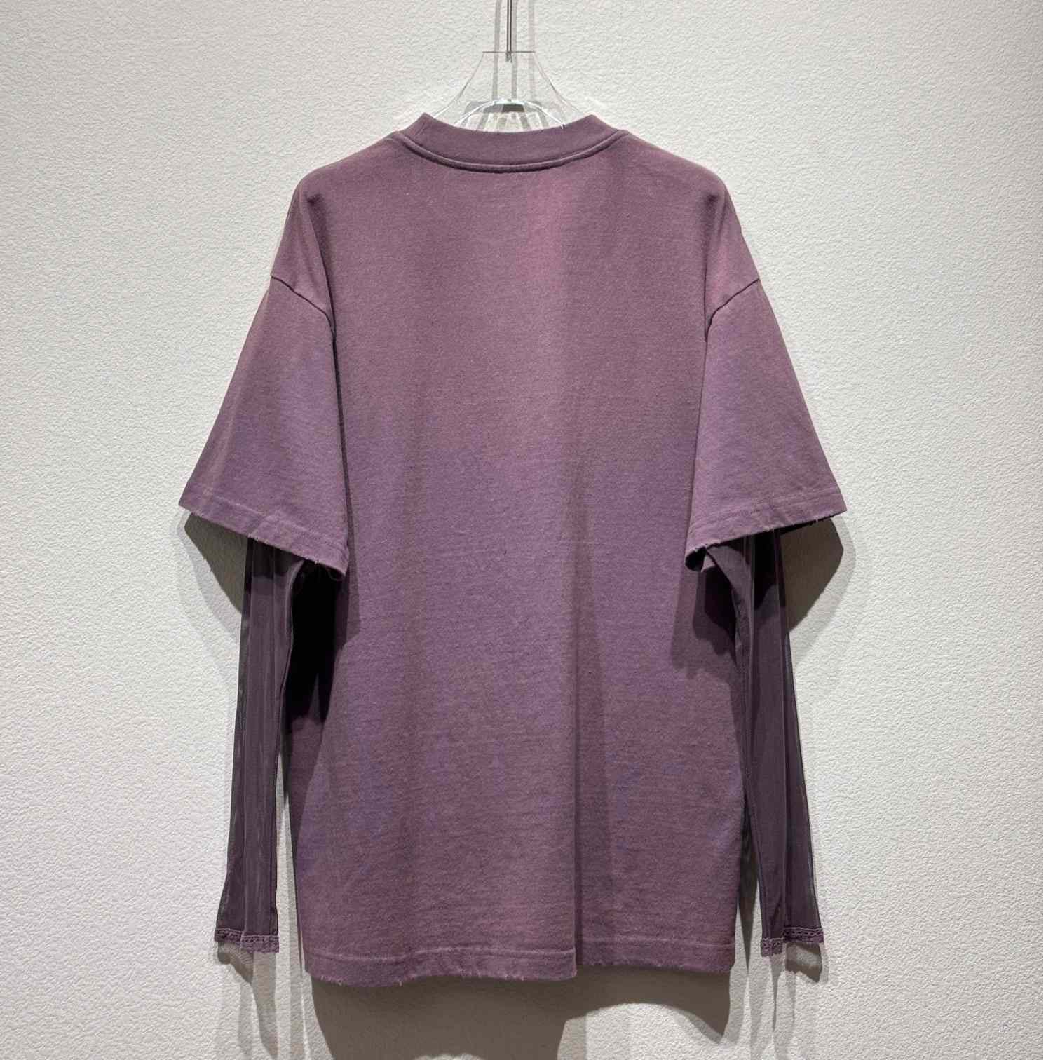 Acne Studios Layered Print T-shirt - EUR FASHION